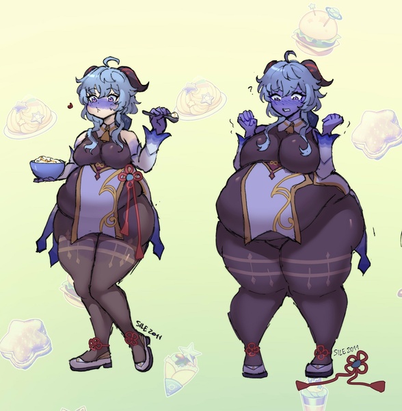 Blueberry Ganyu Part 1