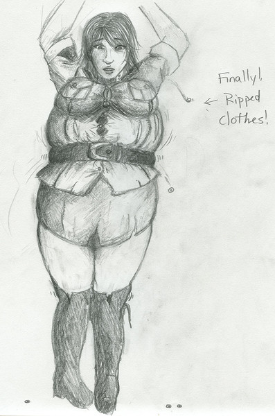 Celes  now with ripped clothes