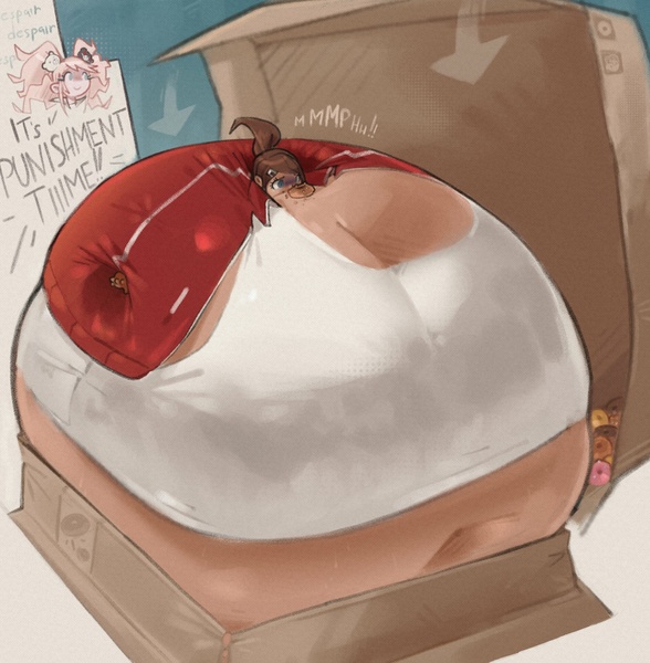 Hina's Donut Punishment