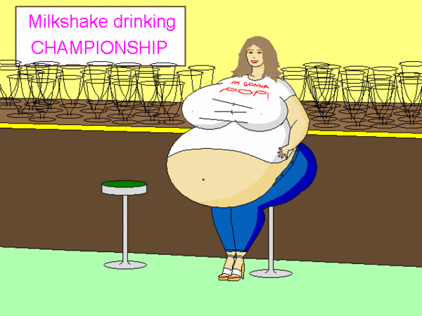 Milkshake Drinking Contest